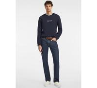 Slim fit embroidered logo sweatshirt Guess Bleu 2XL