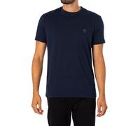 Timberland Mens T Shirts Classic Logo Summer Crew Neck Pullover Sport Cotton Tee