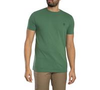 Slim Fit Embroidered Logo T-Shirt Medium Green S