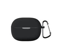 Slim Fit Fashion Protective Headphone Cover Accessories Case for Redmi Buds 8 with Keychain for Women Men-Black