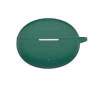 Slim Fit Fashion Silicone Protective Headphone Cover Accessories Case for Oppo Enco Air5 Pro with Keychain for Women Men-Green
