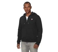 Slim fit hooded jacket with mini triangle Guess Noir XS