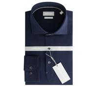 Slim fit knitted shirt Michael Kors Camicia Bleu 40