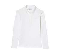 Slim Fit L.12.D Stretch Mini Piqué Polo - female - Lacoste - Polo Shirts - White - S - Tops S