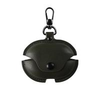 Slim Fit Leather Shock-Absorbing Headphone Earphone Cover Accessories with Keychain Case for Huawei FreeBuds Pro 4-Color#6