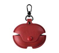 Slim Fit Leather Shock-Absorbing Headphone Earphone Cover Accessories with Keychain Case for Huawei FreeBuds Pro 5-Color#2