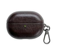 Slim Fit Leather Shockproof Shock-Absorbing Headphone Case for Huawei FreeBuds Pro 3 Cover with Keychain Accessories-Color#1