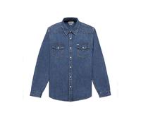 Slim fit long sleeve denim shirt Guess Bleu L