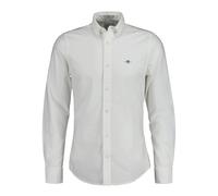 Slim fit long sleeve shirt Gant Classic Oxford Blanc S