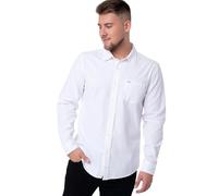 Slim fit long-sleeve shirt with pocket Guess Blanc XS