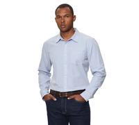 Slim fit long-sleeve shirt with pocket Guess Bleu L