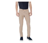 Slim Fit Men's Trousers, Model Bryan, male, Antony Morato, Chinos, Beige, W38, Trousers W38