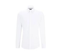 Slim-fit Performance Stretch Jersey Shirt - male - Boss - Formal Shirts - White - 5XL - Shirts 5XL