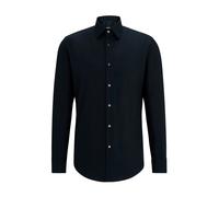 Boss Hank Kent 10219212 Long Sleeve Shirt Black 38 / Regular Men