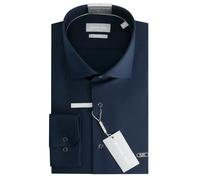 Slim fit shirt Michael Kors Empire Logo Bleu 38