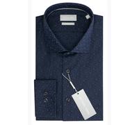 Slim fit shirt Michael Kors Jacquard Blue 44