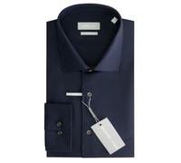 Slim fit shirt Michael Kors Pinpoint Oxford Bleu 39