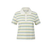 Slim Fit Striped Jersey Polo for Women s.Oliver Bleu 42