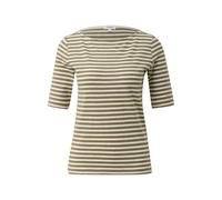 Slim Fit Striped T-Shirt with Slub Yarn Structure Women s.Oliver Vert 34