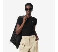 Lacoste Basic Short Sleeve T-Shirt Black Women - 42