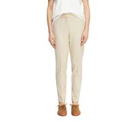 Slim Fit Tailored Trousers Women COMMA Beige 42