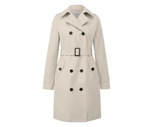 Slim-Fit Textile Belted Trench Coat for Women s.Oliver Blanc 44