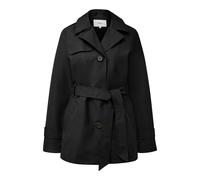 Slim Fit Trench Coat with Belt and Internal Pocket Women s.Oliver Noir 48