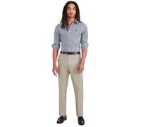 Dockers Men's Signature Stain Defender Slim Creased Pants – Cloud 34W/32L