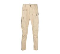Slim-fit Trousers - male - Dsquared2 - Slim-fit Trousers - Beige - XL - Trousers XL