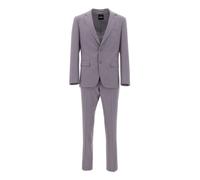 BOSS Two-piece slim-fit suit in micro-patterned fabric - Style H-Huge-2Pcs-253, 50561834 Purple 36R