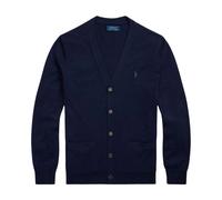Slim-Fit Washable Wool Cardigan - male - Polo Ralph Lauren - Cardigans - Blue - 2XL - Knitwear 2XL