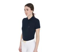 SLIM FIT WOMEN'S POLO SHIRT IN PREMIUM-STRETCH FABRIC