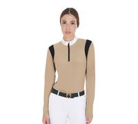 SLIM FIT WOMEN'S POLO SHIRT IN TECHNICAL FABRIC