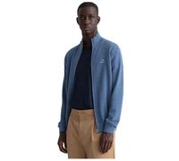 Slim Fit Zip-Up Cotton Piqué Vest 2XL