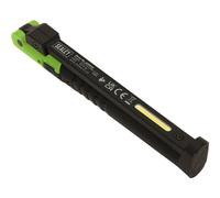 Slim Folding Pocket Light - 2 COB & 1 SMD LED - Rechargeable - Magnetic - Green