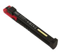Slim Folding Pocket Light - 2 COB & 1 SMD LED - Rechargeable - Magnetic - Red