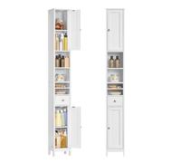 Tall Bathroom Cabinet Slim Bathroom Storage Cabinet Freestanding Narrow Storage