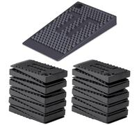 Slim Furniture Wedges 20 Pack, Table Stabilisers, Furniture Leveling Shims, Plastic Wedges for Leveling, Plastic Shims for Toilet Tables Chair for Home Restaurant Use, Waterproof Non Slip, Stackable