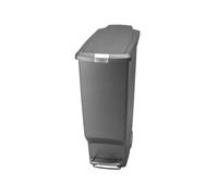 Slim GREY Pedal Bin 40L 382650