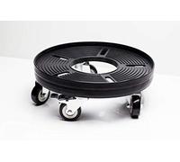 Slim Keg 11" Sturdy Dolly - Inexpensive and Easy Way to Move Sixtel and Quarter Slim Kegs and Small Heavy Pots - Great for Transporting Slim Kegs from Walk-in to Keg Fridge at Bar