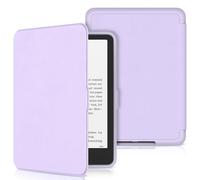 Slim Lightweight PU Leather Cover, Please Refer to the Blue Pages for Compatible Models - Purple