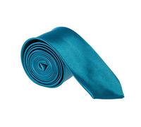 Slim Mens Boys Teal Tie