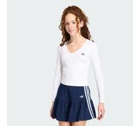 SLIM MINI RIB WRAP Long-Sleeve Top T-Shirt
