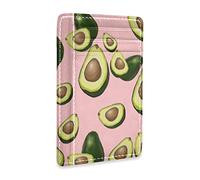 Slim Minimalist Leather Wallet, Front Pocket RFID Blocking Credit Card Holder, Multi 9, 4.3 x 3.1 x 0.3 inches