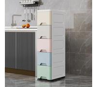 Slim Multi-Functal Sto Cabinet for Bathroom & Kitchen - Space-Saving nizer for Efficient Item Sto Ideal for Smals & Home nizat