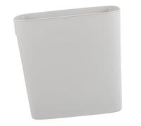 Slim Narrow Trash Can Plastic Double Layer Waste Basket for Bathroom & Kitchen Touchless Design Fits Gap Spaces No Lid Space Saving Solut