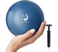 Slim Panda 6 inch Pilates Ball for Core Training - Physical Therapy 15-17CM Exercise Ball for Yoga, Barre & Pelvic Floor Strengthening - Non-Slip, Anti-Burst Mini Stability Ball with Precision Pump