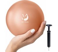 Slim Panda 6 inch Pilates Ball for Core Training - Physical Therapy 15-17CM Exercise Ball for Yoga, Barre & Pelvic Floor Strengthening - Non-Slip, Anti-Burst Mini Stability Ball with Precision Pump