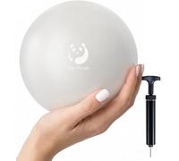 Slim Panda 6 inch Pilates Ball for Core Training - Physical Therapy15-17CM Exercise Ball for Yoga, Barre & Pelvic Floor Strengthening - Non-Slip, Anti-Burst Mini Stability Ball with Precision Pump