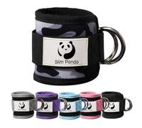 Slim Panda Ankle Strap for Cable Machine Attachments, Resistance Bands for Kickbacks, Glute Workouts, Leg Extensions, Curls, and Hip Abductors for Men and Women